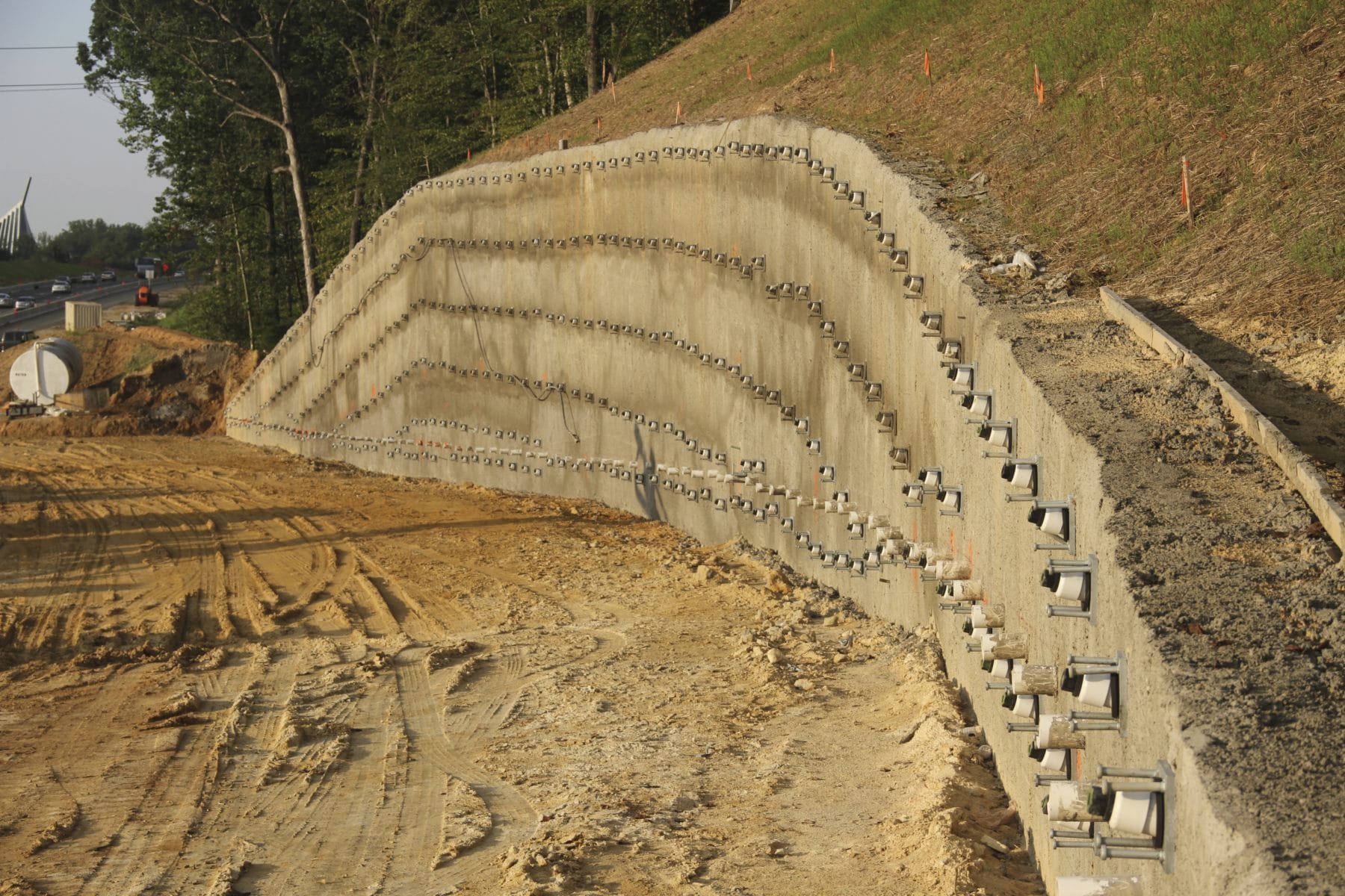Virginia Department of Transportation Soil Nail Wall