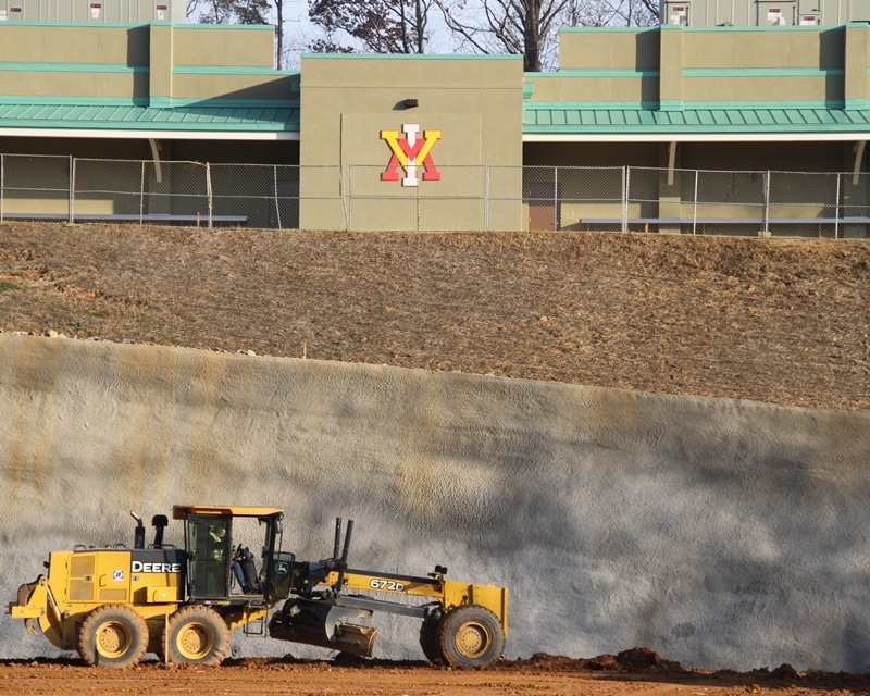 Virginia Military Institute Soil Nail Wall